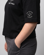 Be my Plot Twist – T-Shirt Cropped schwarz