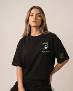 Be my Plot Twist – T-Shirt Cropped schwarz