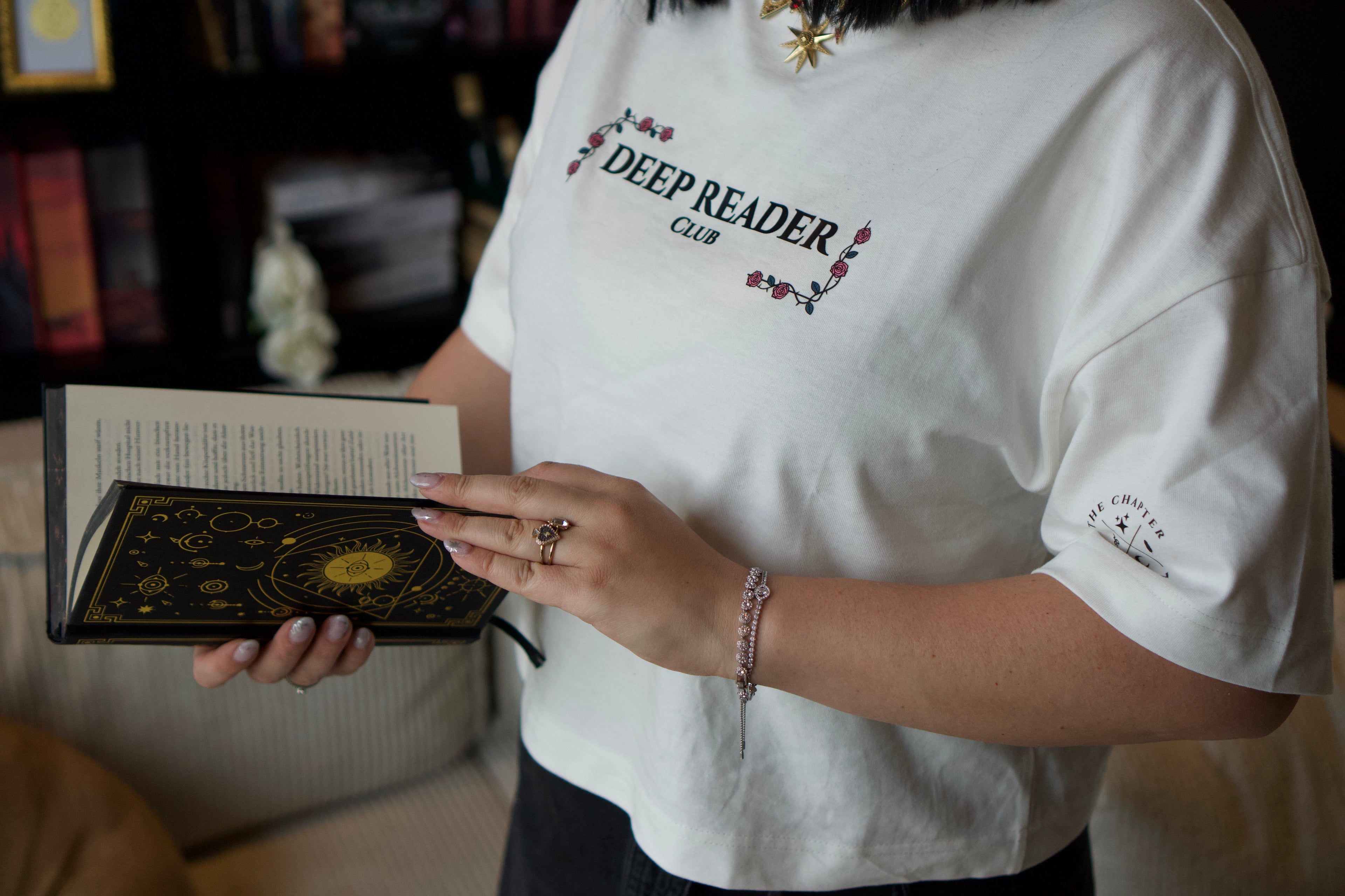 Deep Reader Club – T-Shirt Cropped