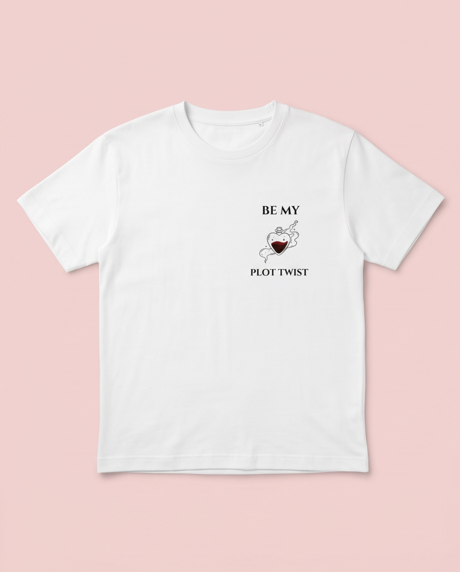Be my Polt Twist – T-Shirt regular fit weiß