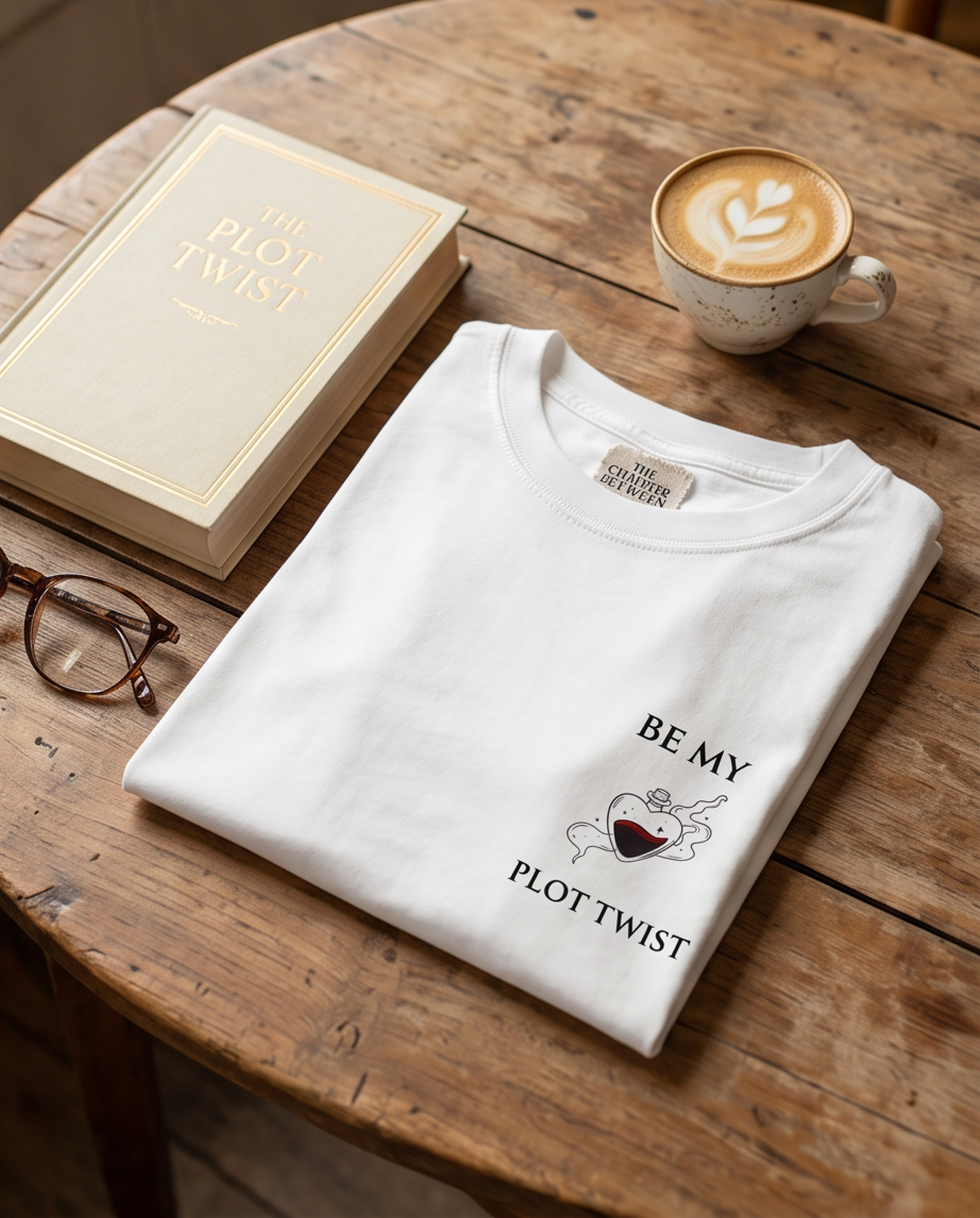 Be my Polt Twist – T-Shirt regular fit weiß