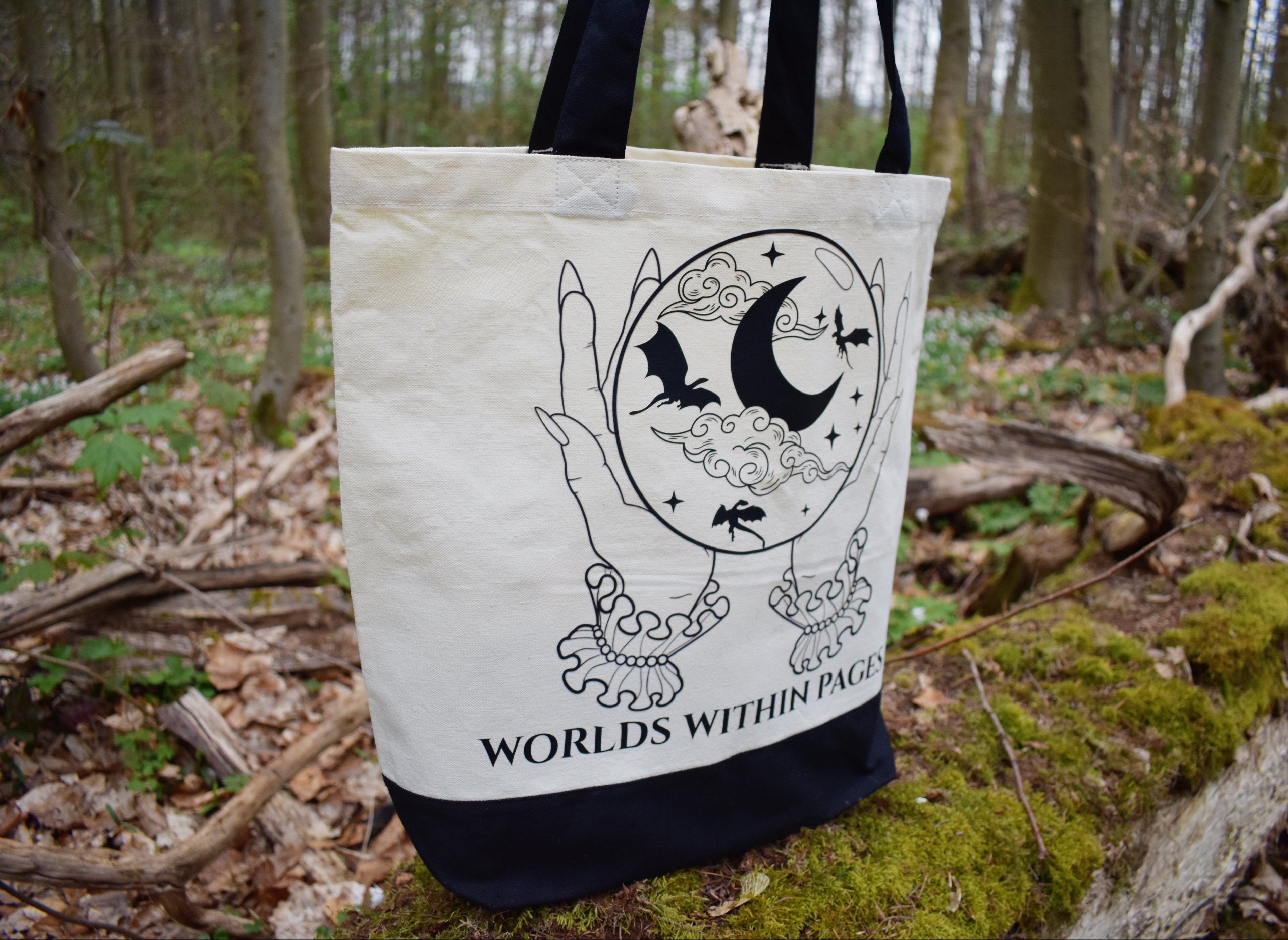Worlds Within Pages – Bag