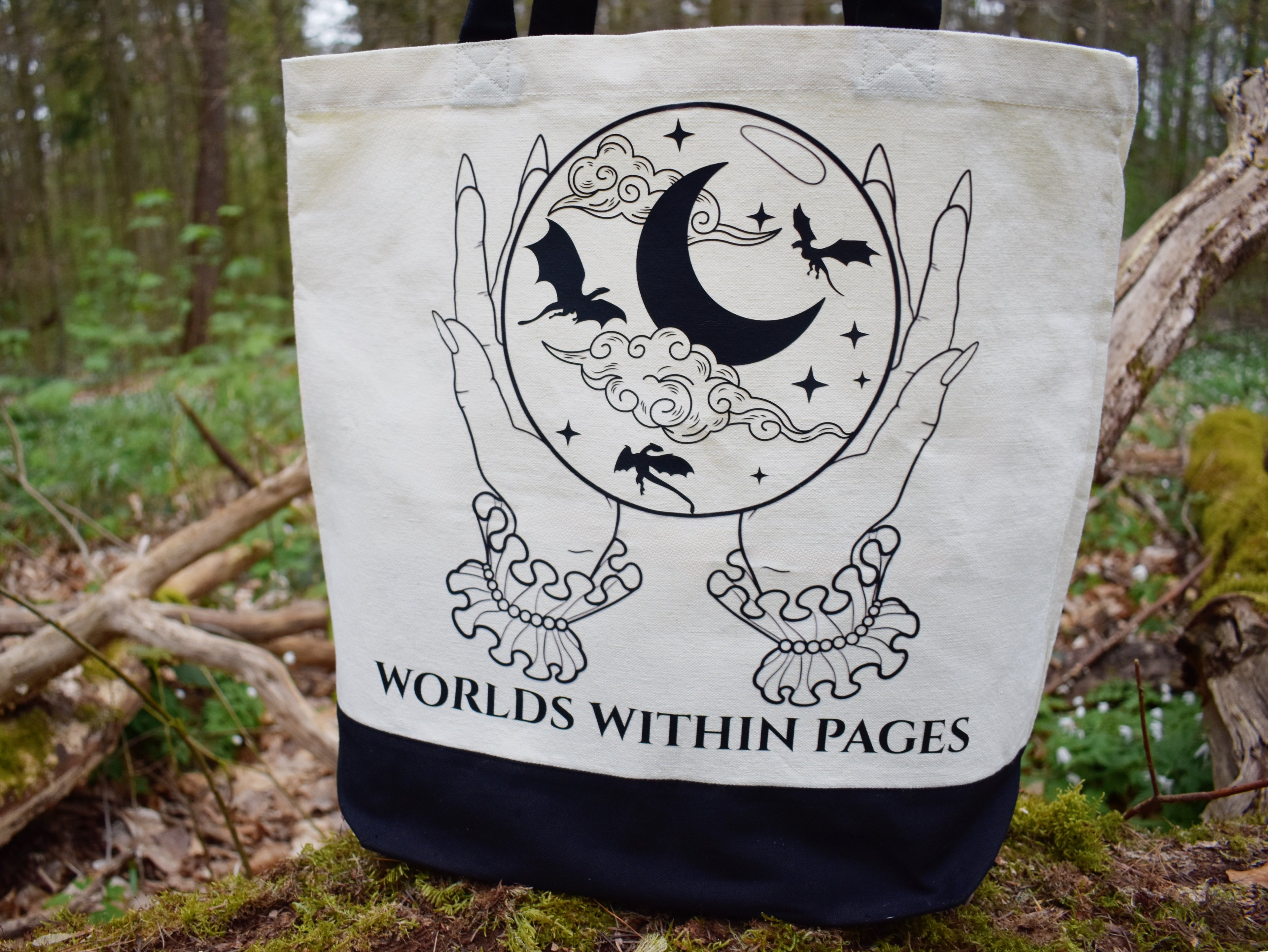 Worlds Within Pages – Bag