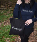 Deep Reader Club – Members Crewneck Blau
