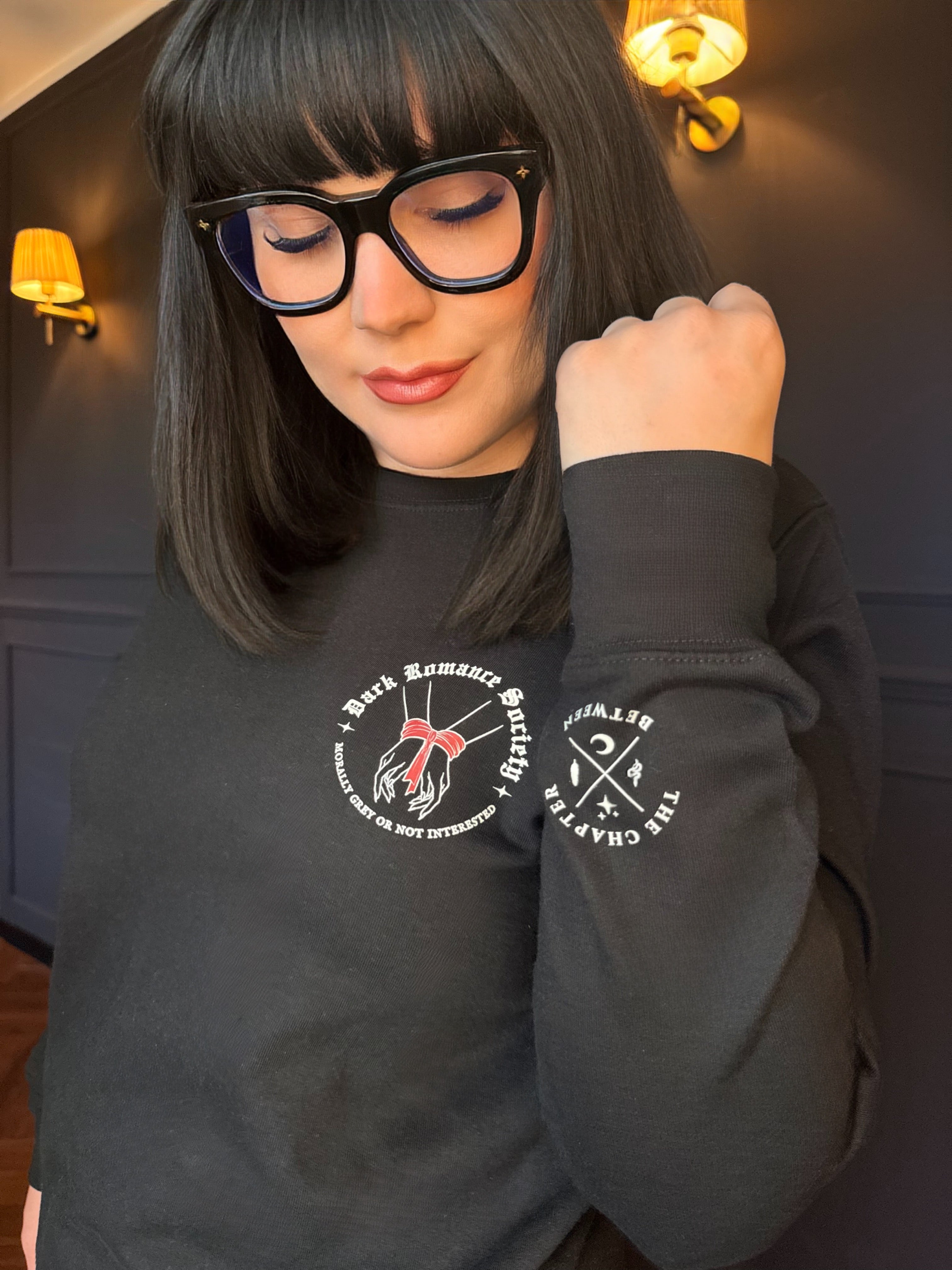 Dark Romance Society – Crewneck schwarz