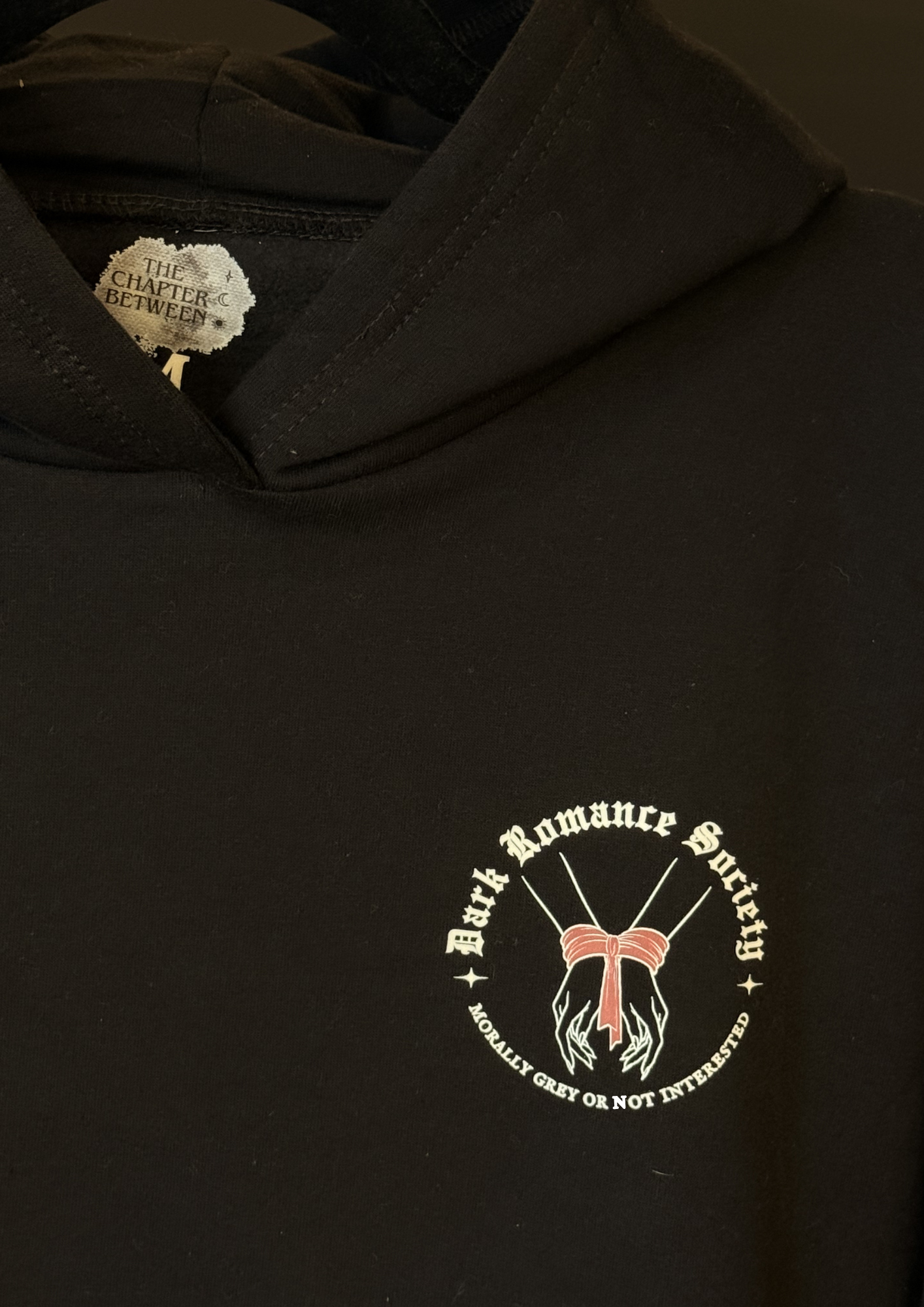 Dark Romance Society – Cropped Hoodie